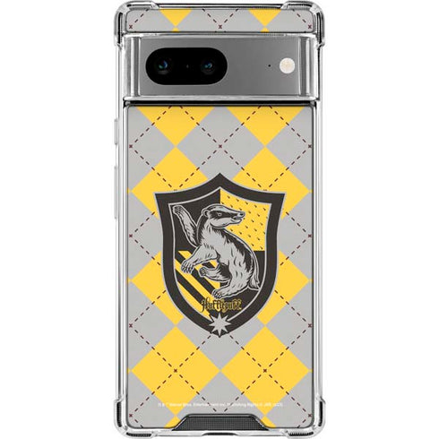 Wizarding World Harry Potter Hufflepuff Crest Google Pixel 8a Clear Case